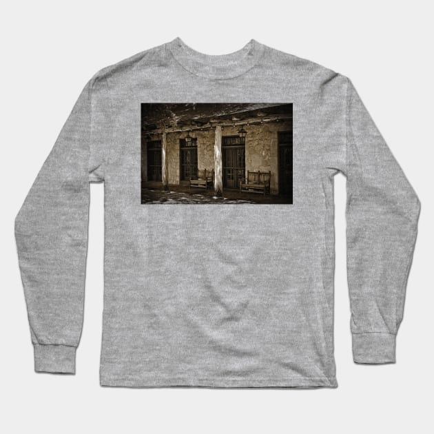 Alamo Adobe Long Sleeve T-Shirt by KirtTisdale